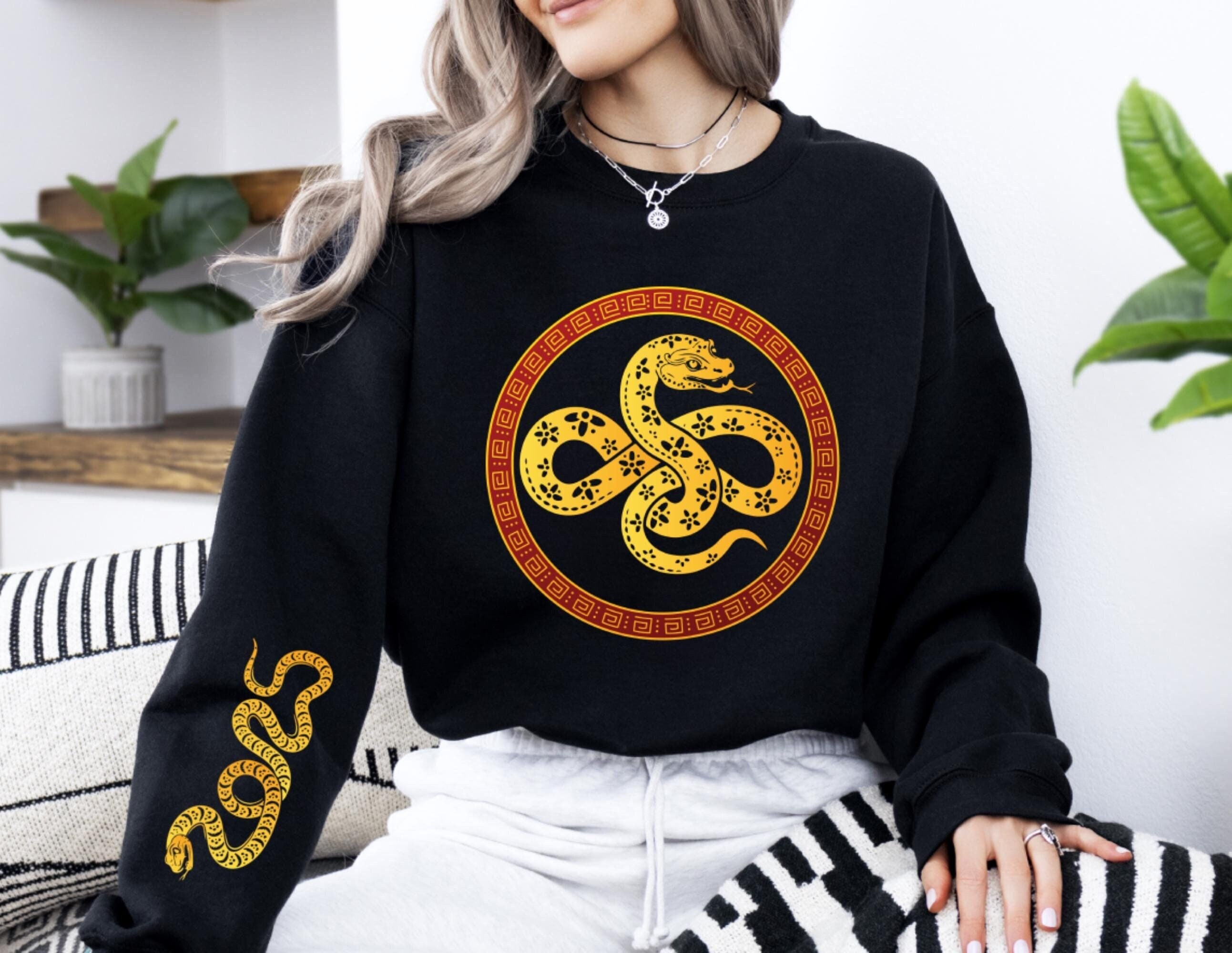 Snake Chinese Tee - Etsy