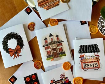 Tarjeta de Halloween