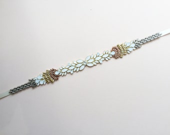 Ombre beaded wedding belt "Paloma"