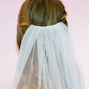 Jessica / Enlish Tulle Wedding Veil Delicate & Easy image 3