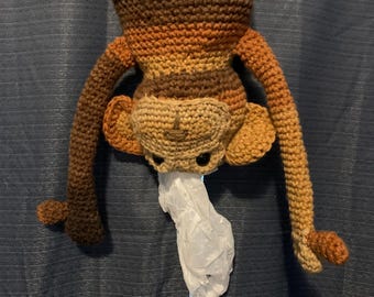 Mischievous Monkey Bag Holder