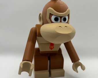Mega DKong 8in brick megafigure.