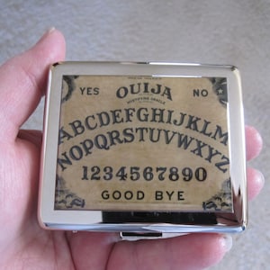 Ouija Board 7 day Pill Box with Mirror