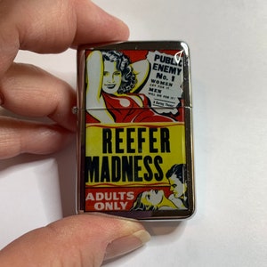 Vintage Poster Refillable Lighter Reefer Madness