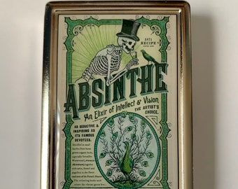 Tin Sign Absinthe If You Drink The Green Fairy 40x30cm