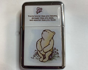 Classic Vintage Winnie The Pooh Refillable Lighter