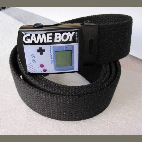Original Game Boy inspired Retro Belt and Buckle Adjustable Size