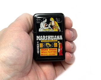 Vintage Poster Refillable Lighter