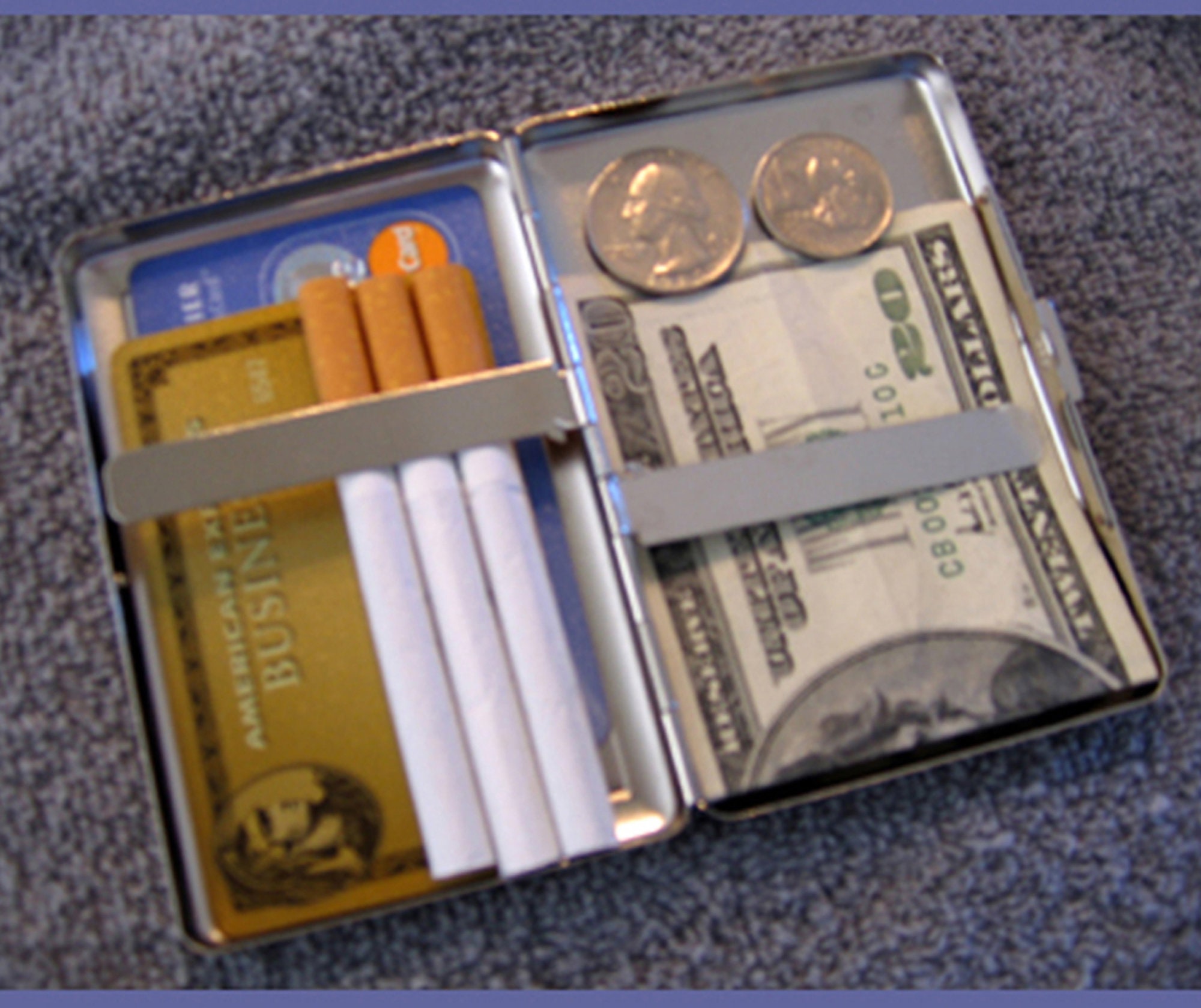 Vintage Great Gatsby Cigarette or Card Case or Wallet