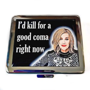 Moira Rose 7 Day Pill Box With Mirror