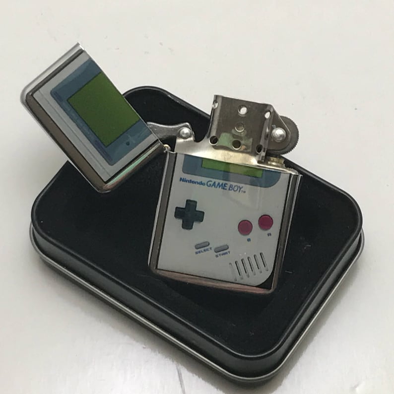 Vintage Game Boy Refillable Lighter Etsy
