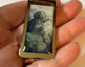 Cthulhu Lovecraft Sci Fi Collectors Money Clip