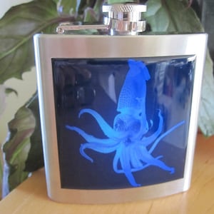 Squid Liquor Hip Flask