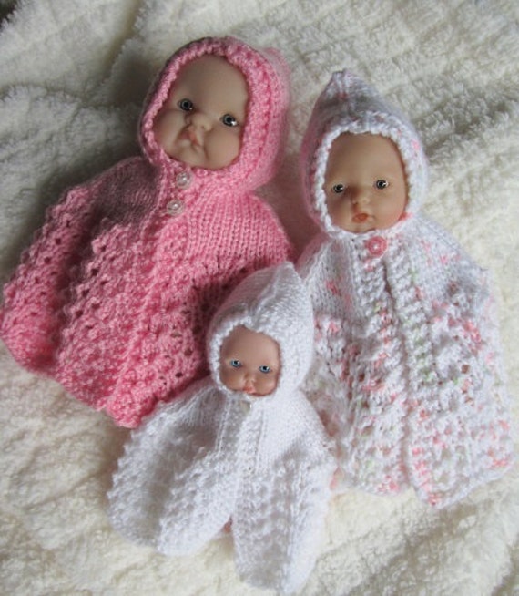 knitted baby doll pattern