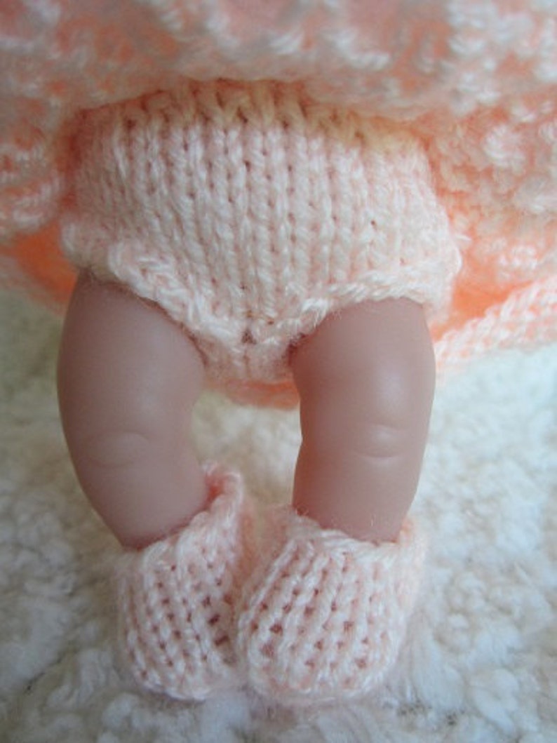 Knitting Pattern Itty Bitty Baby Dolls Lattice Lace Dress Etsy Canada
