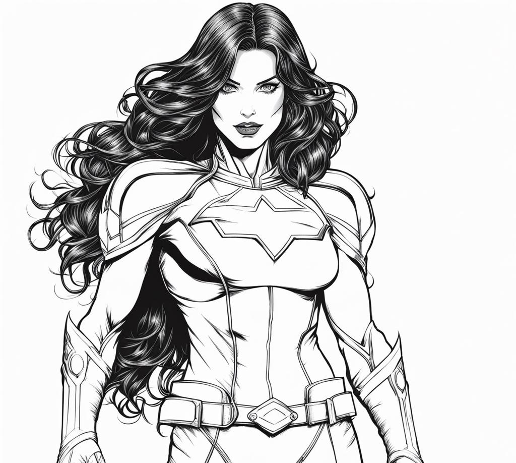 Superhero Coloring Pages, Legendary Heroes, Printable Coloring Pages ...