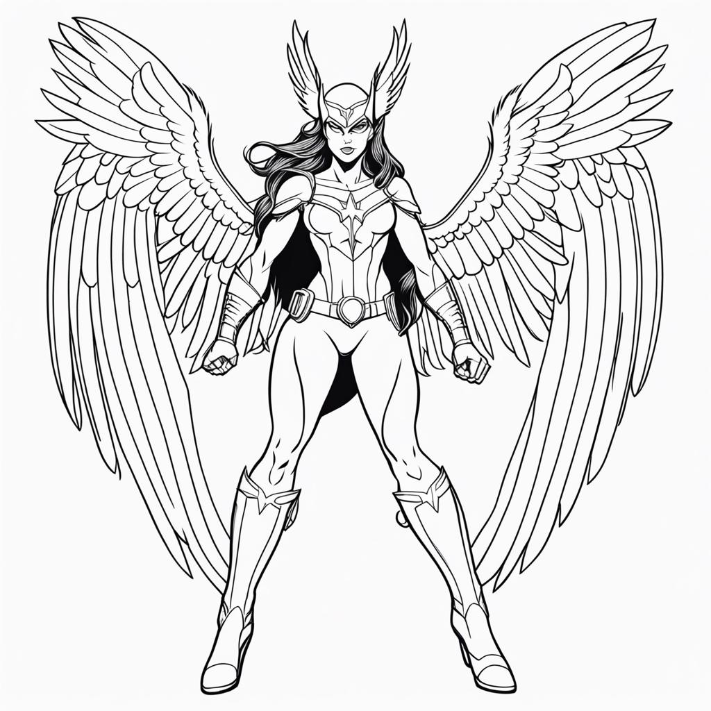 Superhero Coloring Pages, Legendary Heroes, Printable Coloring Pages ...