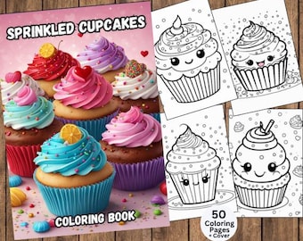Coloriage De Cupcakes, Coloriage De Cupcakes Kawaii, Coloriage De Bonbons, Coloriage De Desserts, Coloriage À Imprimer, Coloriage Pour Gâteaux, Cupcakes À Colorier