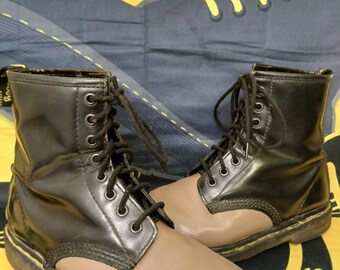 Custom Dr Martens 1460 – Hand-painted boots | Unique punk goth grunge piece | Custom upcycled combat boots