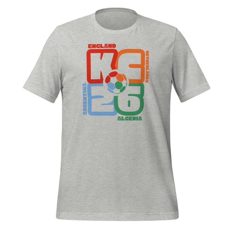 Camiseta de fútbol de Kansas City para el Mundial 2026 / Camiseta de la ciudad anfitriona de Inglaterra, Países Bajos, Argentina y Argelia imagen 2