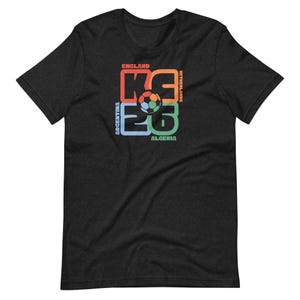 Camiseta de fútbol de Kansas City para el Mundial 2026 / Camiseta de la ciudad anfitriona de Inglaterra, Países Bajos, Argentina y Argelia imagen 6