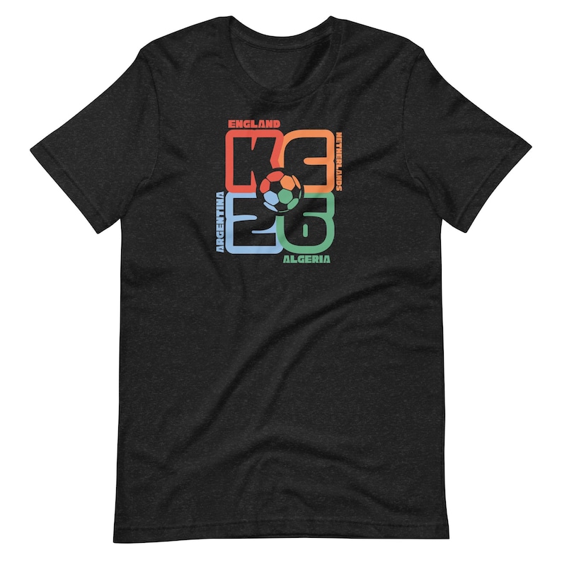 Camiseta de fútbol de Kansas City para el Mundial 2026 / Camiseta de la ciudad anfitriona de Inglaterra, Países Bajos, Argentina y Argelia imagen 6
