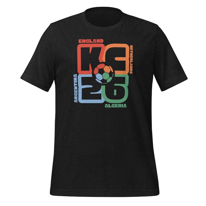 Camiseta de fútbol de Kansas City para el Mundial 2026 / Camiseta de la ciudad anfitriona de Inglaterra, Países Bajos, Argentina y Argelia imagen 1
