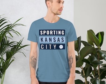 Camiseta deportiva de Kansas City / Camiseta unisex Bella Canvas para aficionados al fútbol de Kansas City
