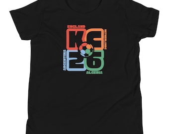 Camiseta juvenil de fútbol de Kansas City para el Mundial 2026 / Camiseta de aficionado de Inglaterra, Países Bajos, Argentina y Argelia