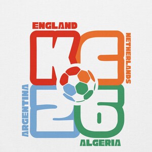 Kansas City 2026 Soccer Hoodie | KC England Netherlands Argentina Algeria Sweatshirt | World Cup Fan Adult Unisex Sweatshirt