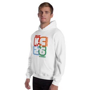 Kansas City 2026 Soccer Hoodie | KC England Netherlands Argentina Algeria Sweatshirt | World Cup Fan Adult Unisex Sweatshirt