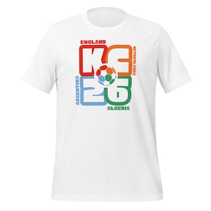 Camiseta de fútbol de Kansas City para el Mundial 2026 / Camiseta de la ciudad anfitriona de Inglaterra, Países Bajos, Argentina y Argelia imagen 3