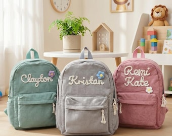 Zaino personalizzato fatto a mano/Cartella scolastica/Zaino per bambini/Zaino per bambini/Regalo di Natale