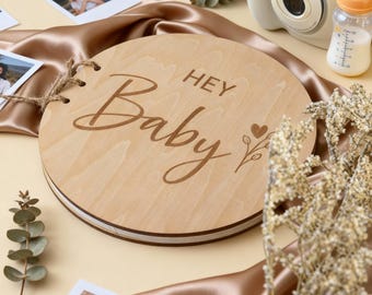 Libro degli ospiti per baby shower Polaroid Instax - Decorazioni per baby shower Baby in Bloom per maschietto o femminuccia - Consigli per i genitori, auguri per il bambino