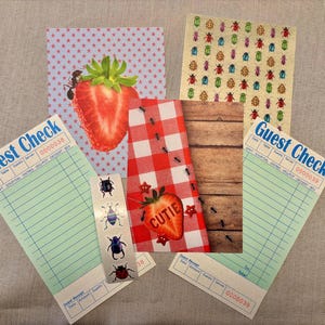 Bug Stationery sheet bundle