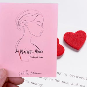 Motherhood Poetry Zine Keepsake | Gift for New Mom | Emotional Poems | Mother&#39;s Day Poem Collection | Poem Book for Mom | Mom-To-Be keepsake