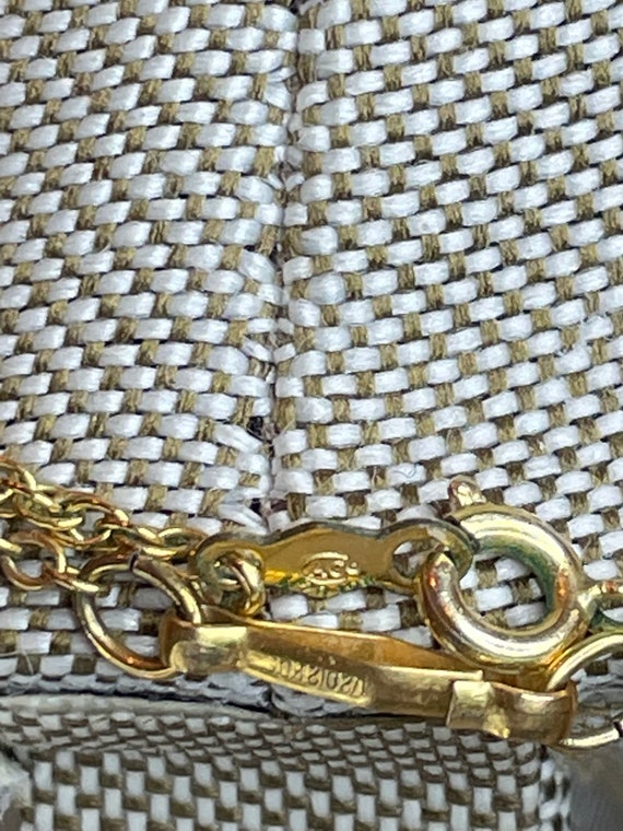 2 vintage 1/20 12kGF chain link necklaces. - image 5