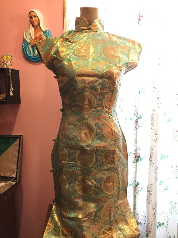 Vintage cheongsam dress