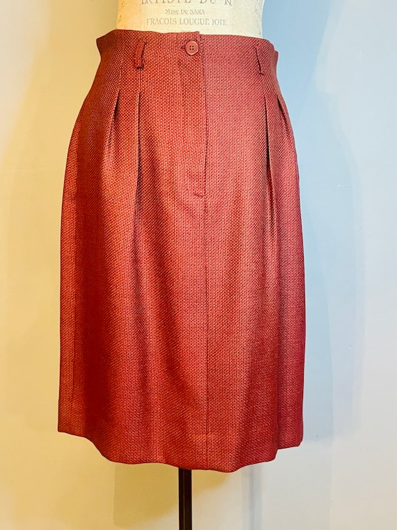 Vintage Christian Dior wool skirt