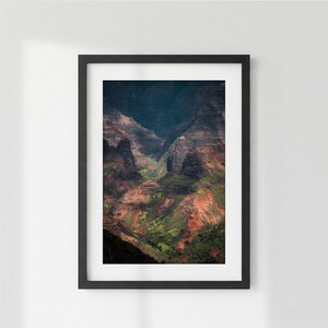 Kauai Landscape Photo | Hawaii Wall Art Print, Nature Home Decor, Travel Wall Art, Fine Art Photography, Hawaii Art Prints