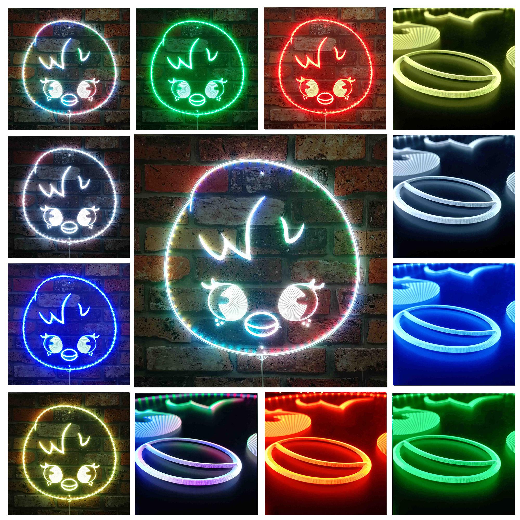 Custom Led Light Sticker Skzoo Bbokari Kpop LED Light Sign, Custom Kpop Stray Kids Neon LED Sign ...