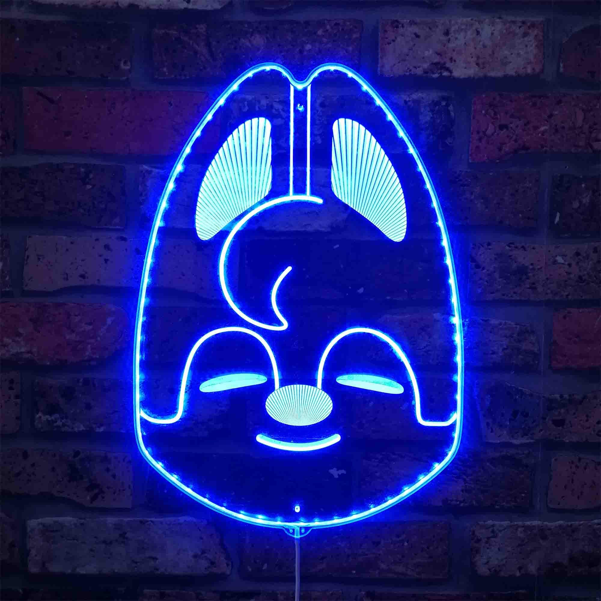 Skzoo Wolf Chan Kpop LED Light Sign, Custom Kpop Stray Kids Neon