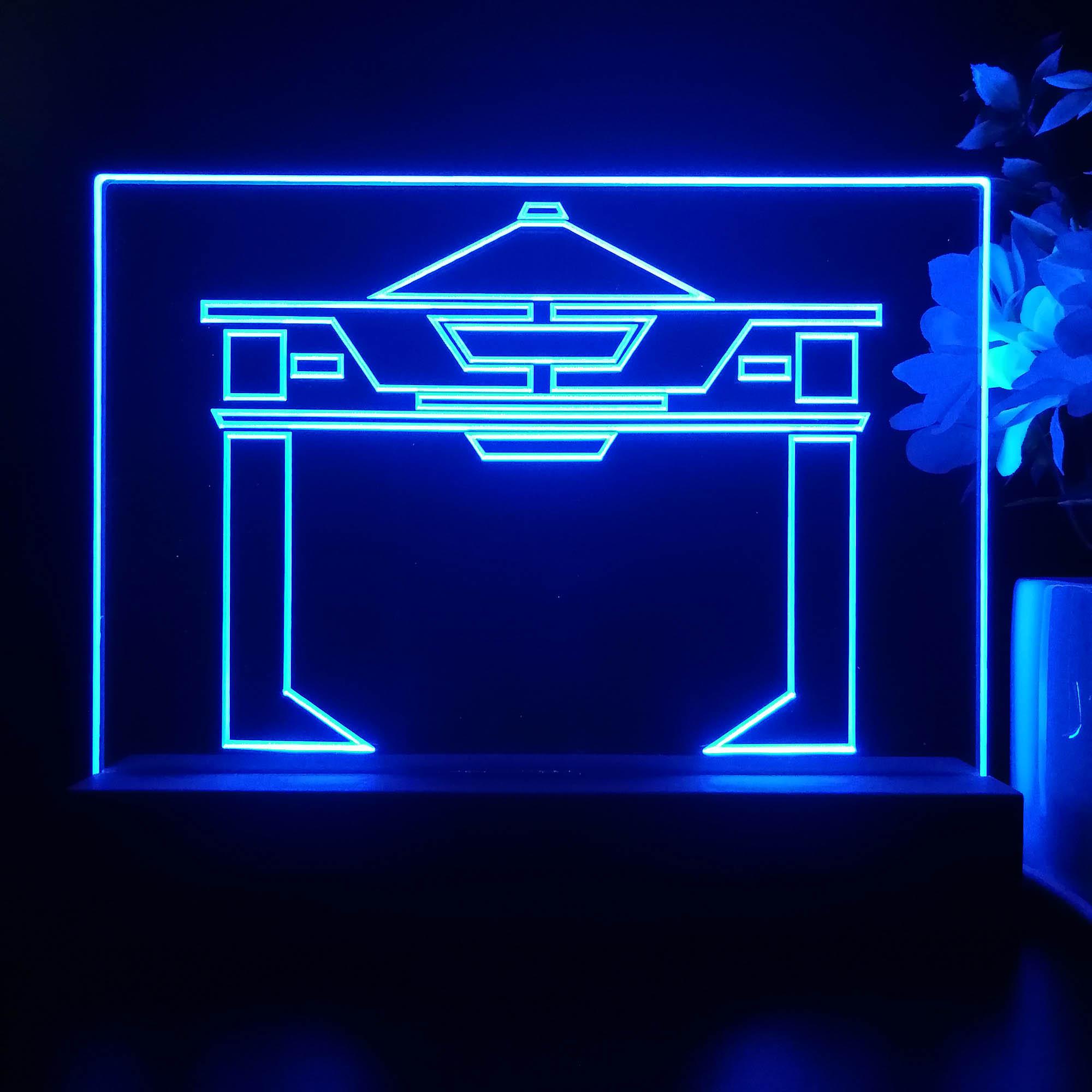 Tron Fiction Night Light Sign, Gamertag Neon Desk Light Sign, Multi ...