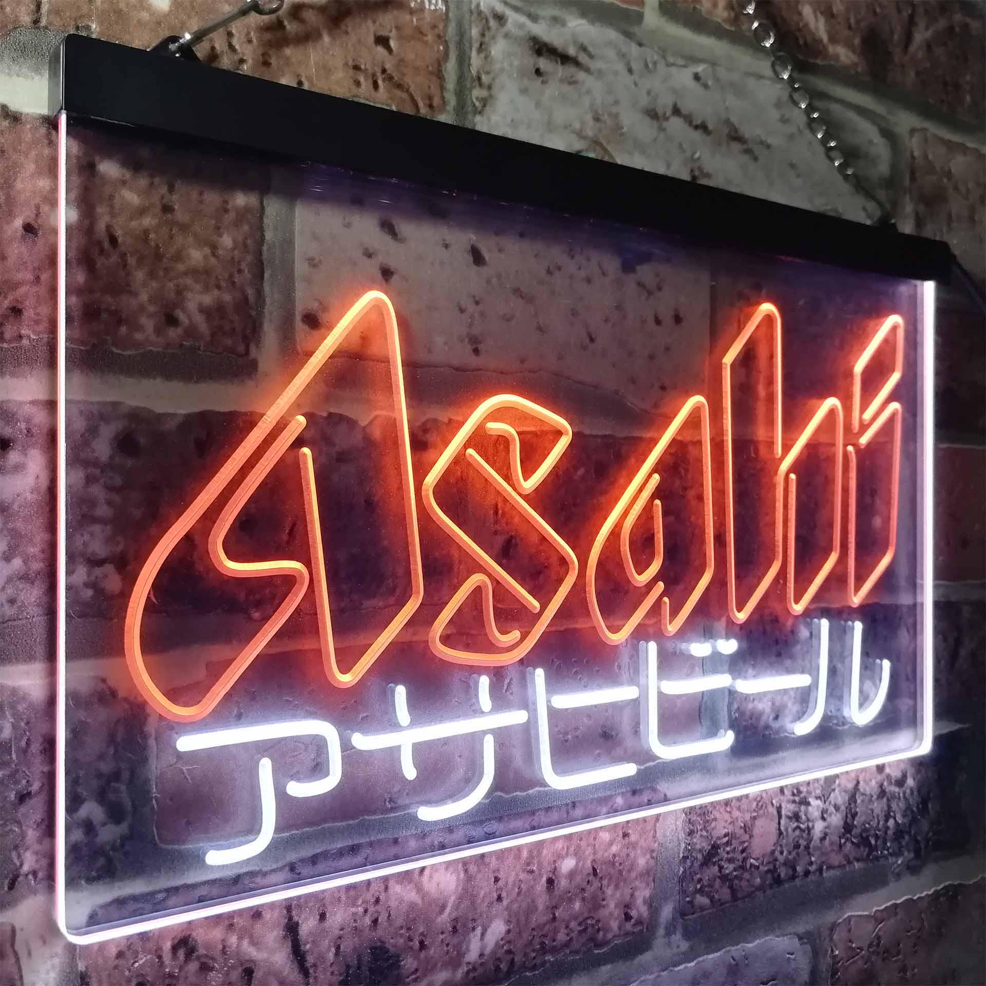 Asahi Japan LED Light Sign, Custom Name Night Display Gift for Home Bar ...