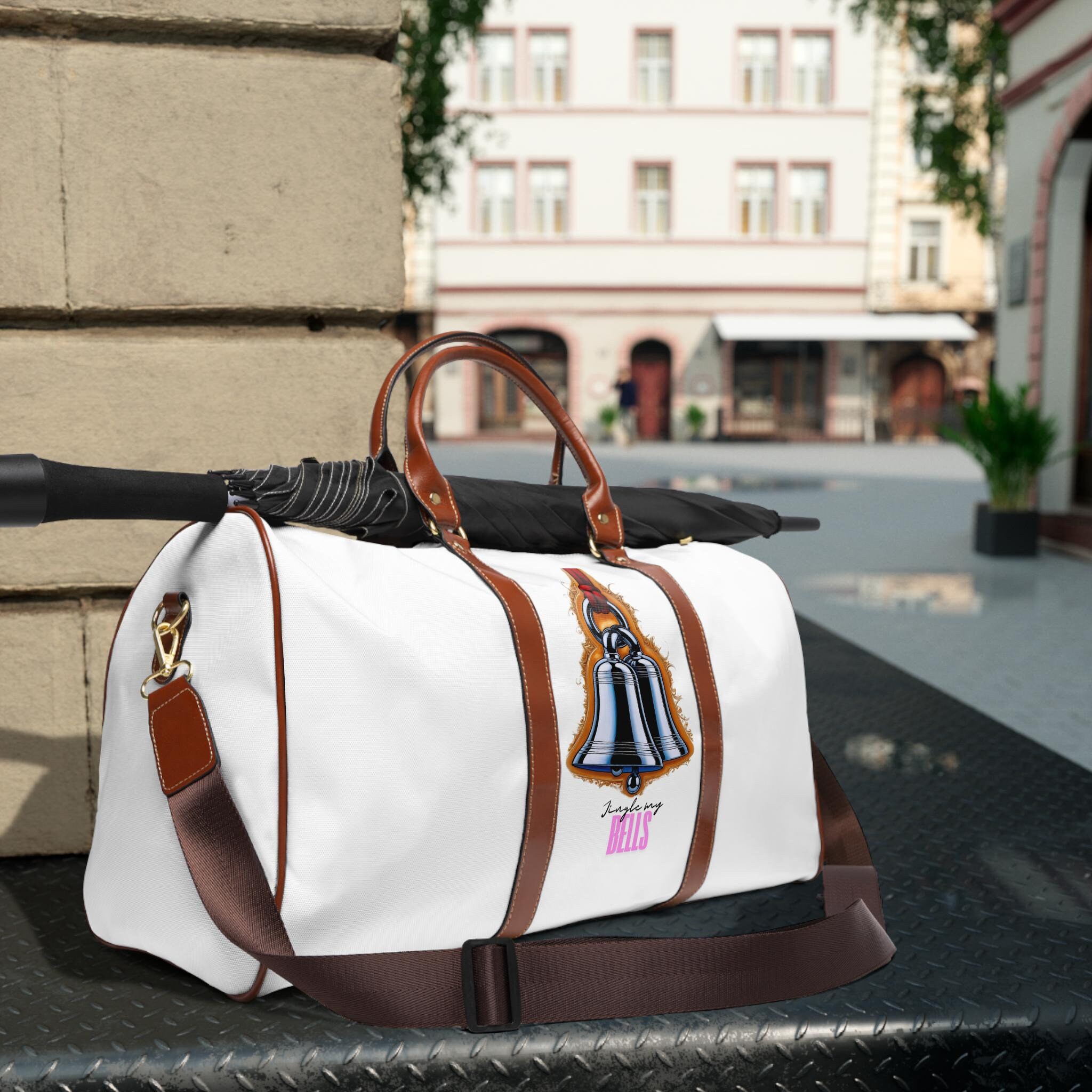 Wasserdichte Weihnachtsreisetasche: Jingle Bells Design