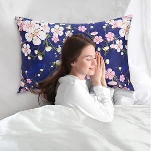VeraBliss 100% zijden kussensloop voor haar en huid (niet-satijn) - Zuivere zijde, verkoelende zachte hoezen met patroon (standaard/Queen (1 verpakking) - Geschenkverpakking!