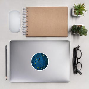 Lyrian oceans | sticker