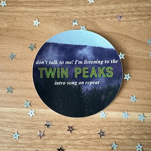 Twin Peaks Sticker