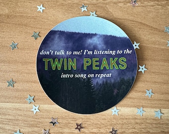 Twin Peaks Sticker