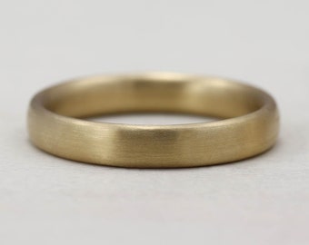Hers and Hers wedding band set 2x1mm Bespoke recycled